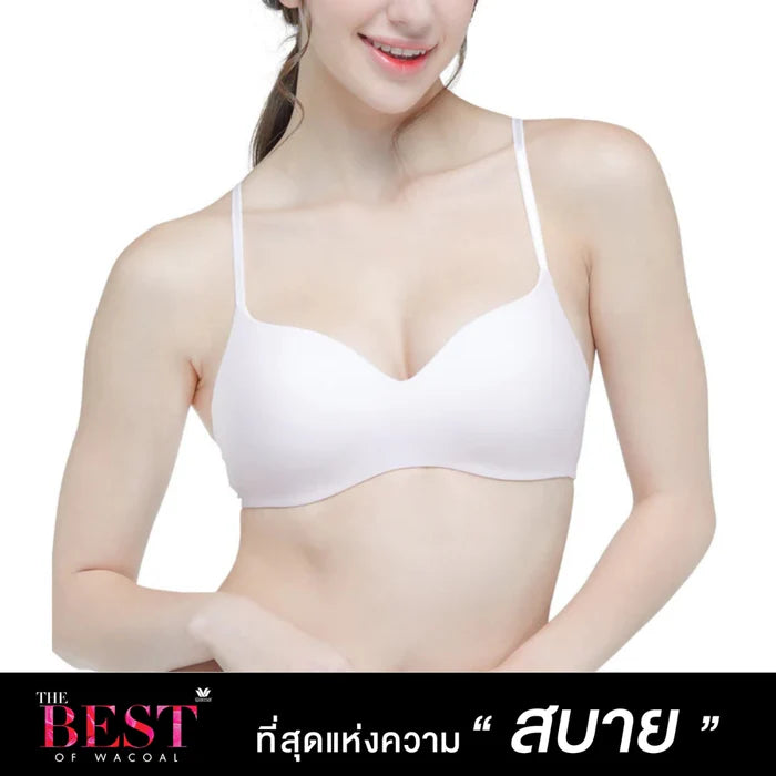 Wacoal บราไร้โครง ที่สุดของความสบาย The Best of Wacoal รุ่น WB3A14 สีชมพู (PI)