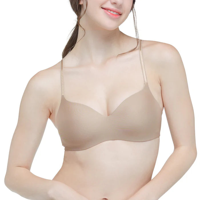 Wacoal บราไร้โครง ที่สุดของความสบาย The Best of Wacoal รุ่น WB3A14 สีโอวัลติน (OT)